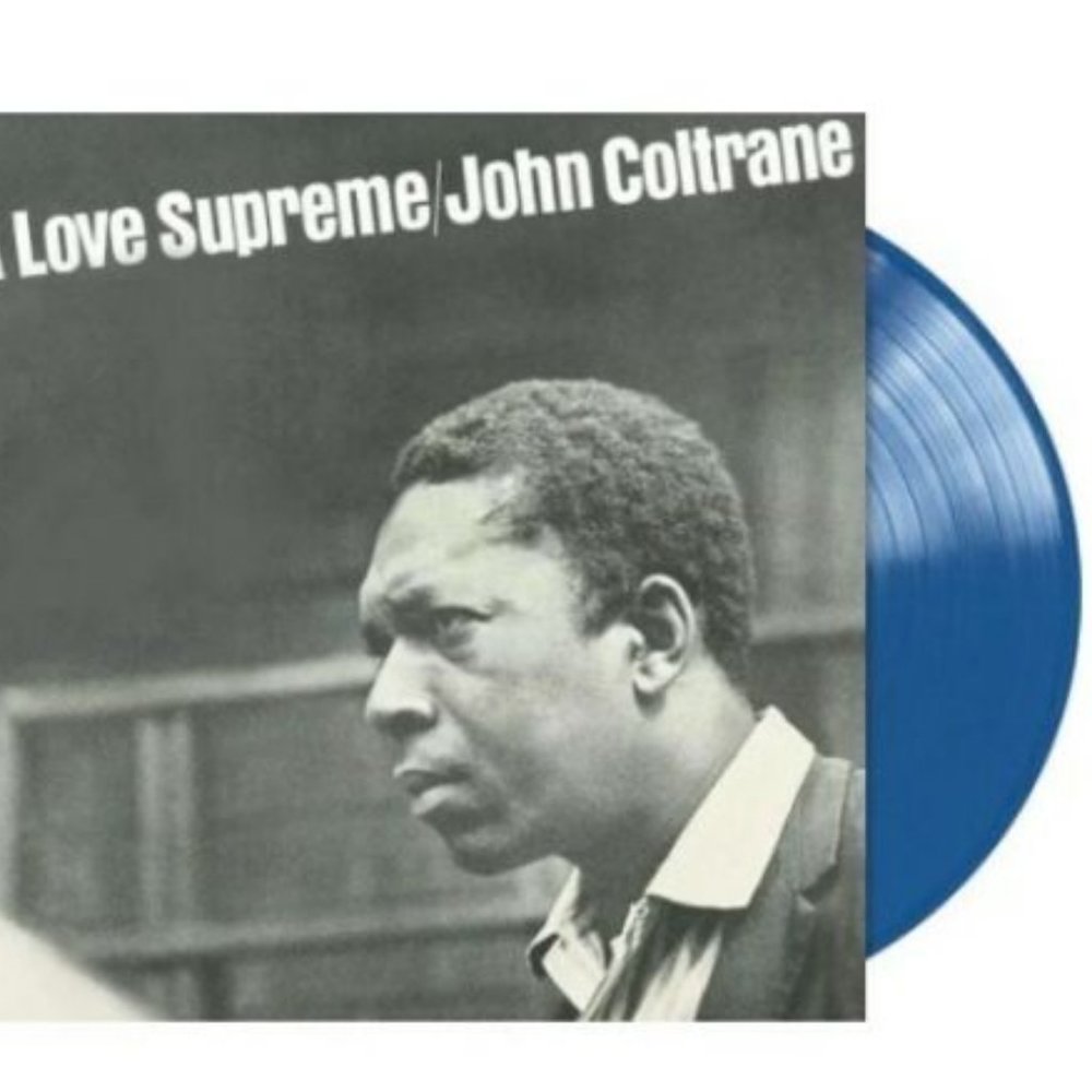 John Coltrane A Love Supreme LP ~ Exclusive Colored Vinyl (Blue) ~ New/Sealed!